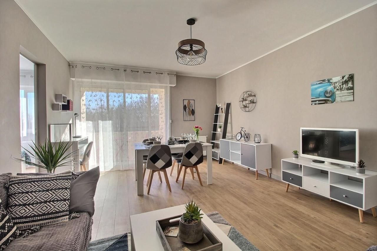 Epipapu Appartement 57 M2 - Parking Prive - Loggia - Bourges Eksteriør billede